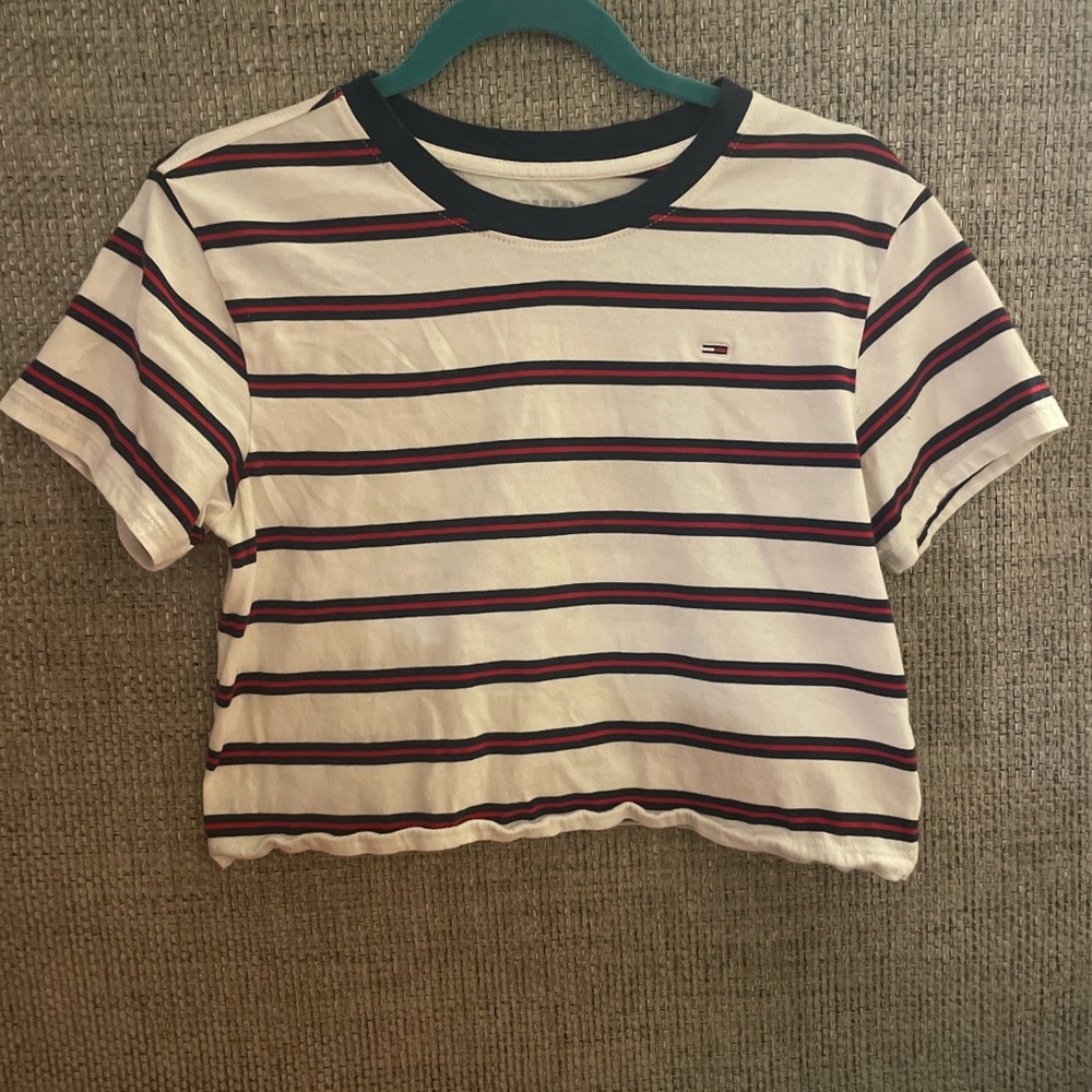 Striped Crop Top